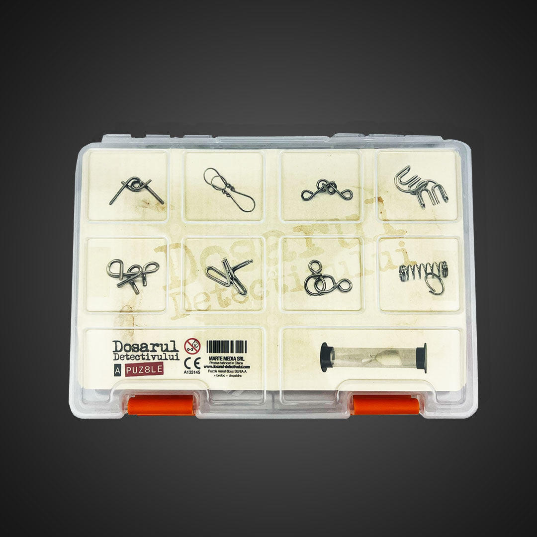 Set Puzzle Metalic Dosarul Detectivului