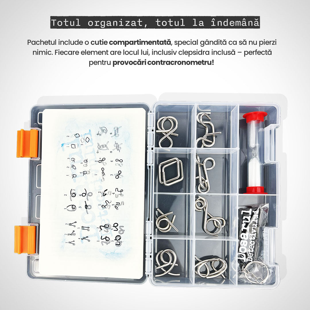 Set Puzzle Metalic Dosarul Detectivului