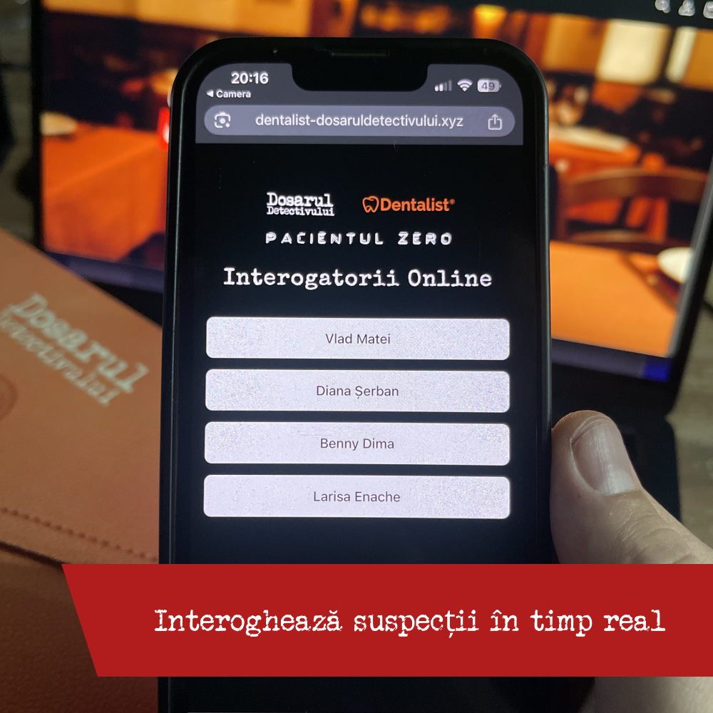 Dentalist: Pacientul Zero