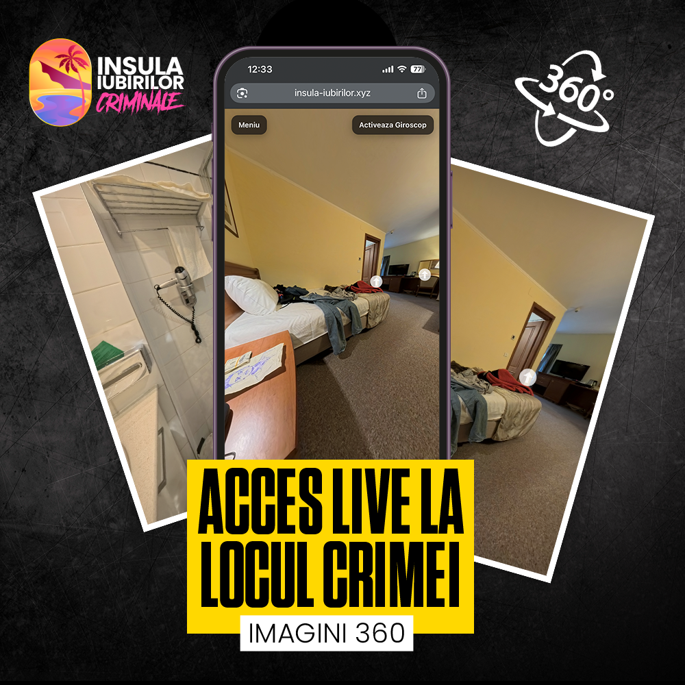 Insula Iubirilor Criminale + Set investigatie + Ghiozdan