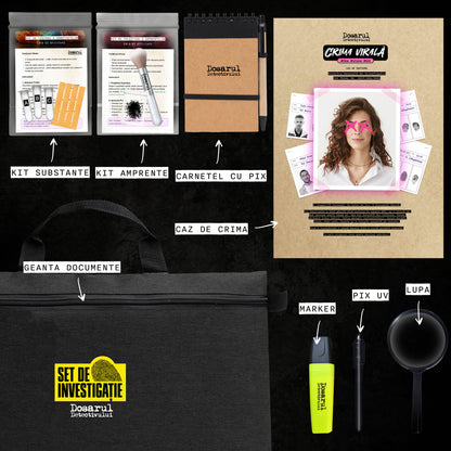 Crima Virală + Set de Investigație